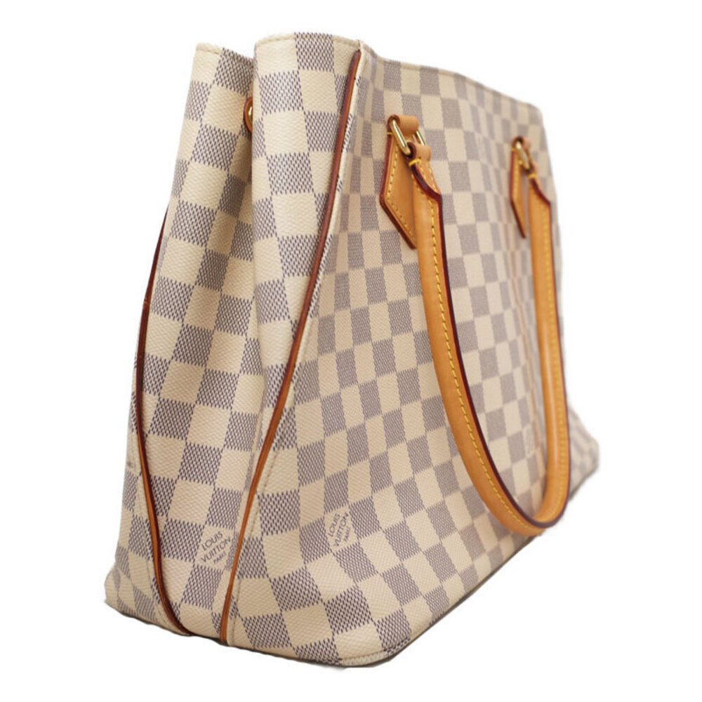 Louis Vuitton Bag White Azur Tote Damier Calvi